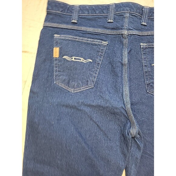 Texas Jeans USA Multi-Purpose Size 42L TXJ-MP Dark‎ Wash EUC 30 Length - Picture 12 of 14